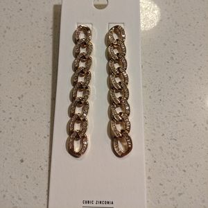 *NWT* Express Cubic Zirconia Earrings